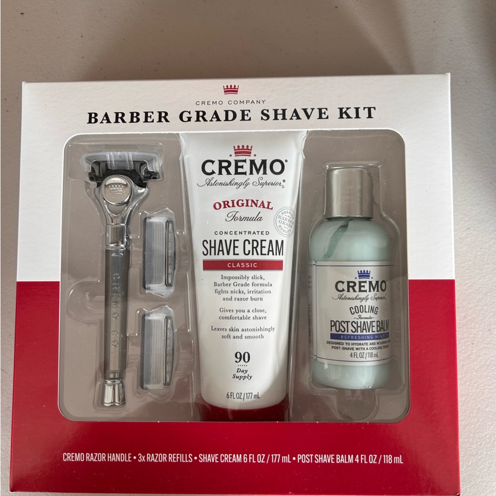 Cremo Barber Grade Shave Kit